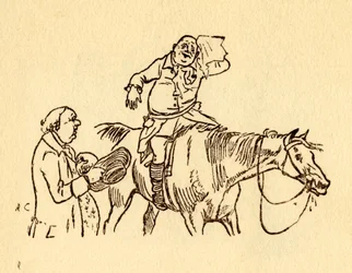 John Gilpin Wipes His Sweaty Brow with a Handkerchief