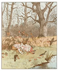 The Babes in the Wood (Illustration by Randolph Caldecott)