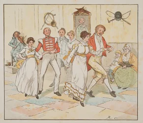 The Soldier and his Bride, from The Hey Diddle Diddle Picture Book