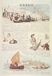 Venice, with Cartoon Sketches