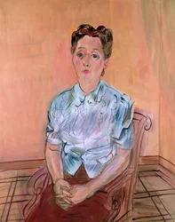 Berthe in a Satin Blouse