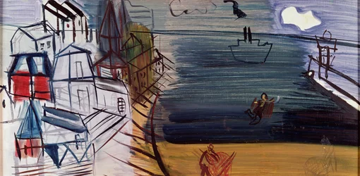 Cargo Boat at Sainte-Adresse, after 1945