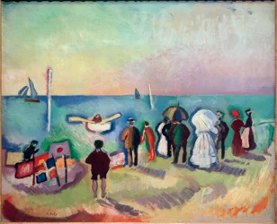 The Beach of Sainte-Adresse