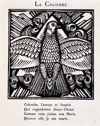 The Dove - in “The Bestiary or Orpheus