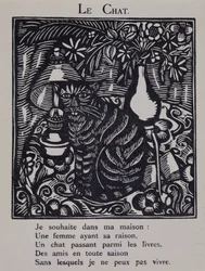 The Cat - in “The Bestiary or Orpheus