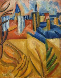 The Roofs Seen From Rue Seguier