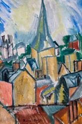 The Church of Saint-Vincent at Le Havre, circa 1909