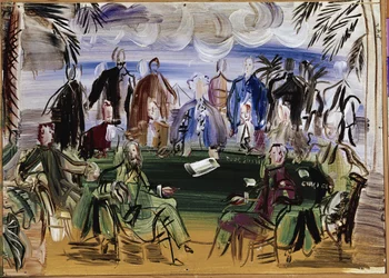 Scientists Around a Table