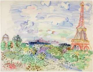 The Eiffel Tower, c.1935