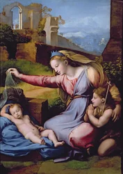 The Madonna of the Blue Diadem or The Madonna of the Veil