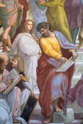 The School of Athens (detail of Parmenides)