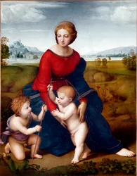 The Virgin in the Prairie or Madonna of the Belvedere