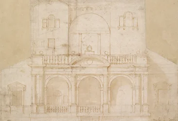 Architectural Design Villa Madama, early 16th century