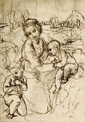 Madonna and Child with St. John