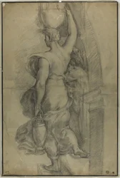 Woman Carrying Water Jar