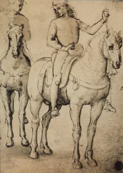 Men horseback