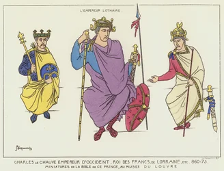 Charles the Bald and Emperor Lothair