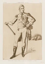 Gentleman - Brother of the King (after an engraving from 1814)