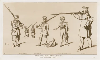 Prussian Landwehr, 1813-15