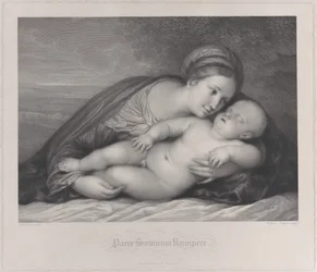 The Madonna Embracing the Sleeping Christ Child
