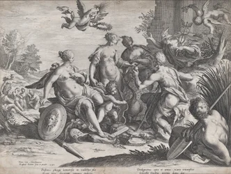 The Judgement of Paris, 1589
