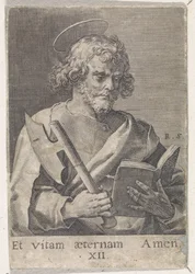 Apostle Matthias Christ, Mary, and the Twelve Apostles (series title)