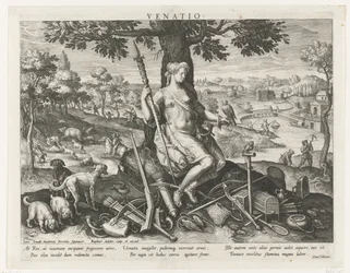 Diana as Patroness of the Hunt (Principal Occupations of a Prince)