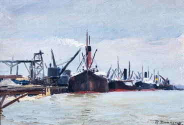 Boats in a Harbour