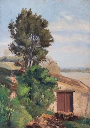 Lean-to Above the Gironde Estuary, c1930s
