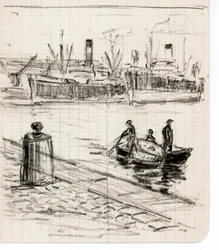 Sailors and Boats, Port of Bordeaux