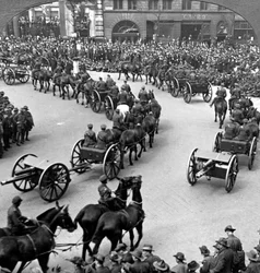 Commemoration of the End of World War I, London, 1919
