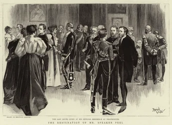 The Resignation of Mr Speaker Peel