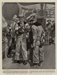 With the Fleet in Chinese Waters, A New Occupation for the Handy Man