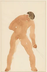 Standing Naked Man