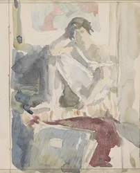 Seated Woman in an Interior