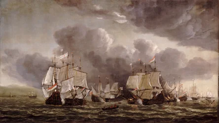 The Battle of Leghorn, 4 March 1653