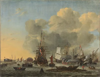 The Caulking of Ships at the Bothuisje, Amsterdam