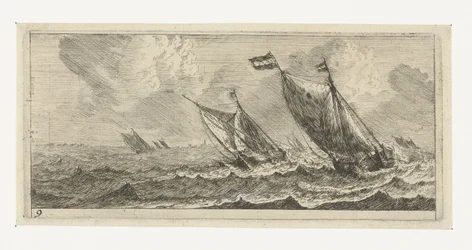 Ferries on a Rough Sea (Various Embarkations and Other Events)