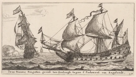 Two Dutch Frigates