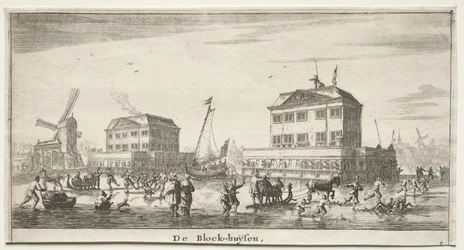 Various Ships and Views of Amsterdam (Verscheÿde Schepen en Gesichten van Amstelredam), Part III: De Block-huÿsen
