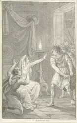 Caracalla murders his brother Geta in their mother