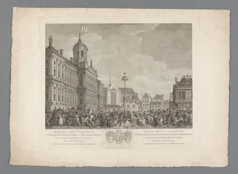 Festival of Freedom on Dam Square in Amsterdam, March 4, 1795