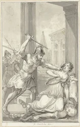 The Family of Emperor Caius Murdered
