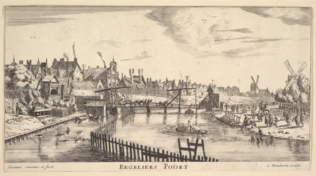 Regeliers Gate, mid-17th century
