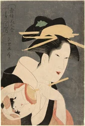 Beauties of the Pleasure Quarters: the Hostess of the Izumiya Teahouse