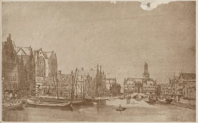 Rokin Amsterdam Seen Towards Damsquare