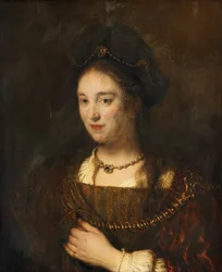 Half-figure of a Woman with Beret