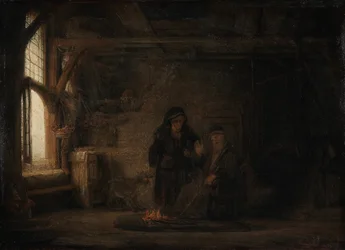 The Wife of Tobias with a Goat