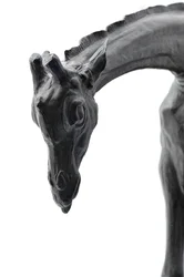 Large Giraffe with Lowered Head, modeled 1909-10, cast before 1913