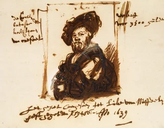 Baldassarre Castiglione (sketch from the portrait)